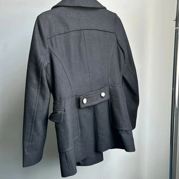 INC International Concepts Double Breasted Wool Coat | Wool Jacket | Pea Coat - Picture 8 of 10